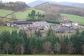 Blick auf Bryn-newydd