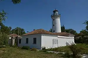 Leuchtturm der Donaukommission, 1870–1983 befeuert