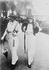 Silberfuchskollier in Trouville (1913)