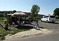 Einziger Imbiss in Baranyajenő