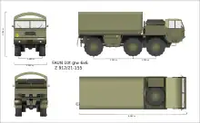 FAUN Z 912/21, Zugmaschine der Bundeswehr
