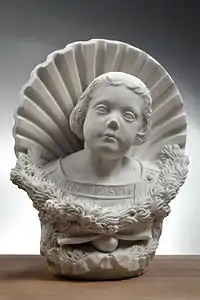 Grabbüste eines Kindes (nach 1833), Musée des Augustins de Toulouse