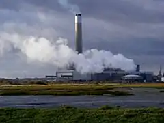 Das Kraftwerk Fawley in Southampton war Kulisse für Han Solos Heimatplaneten Corellia.