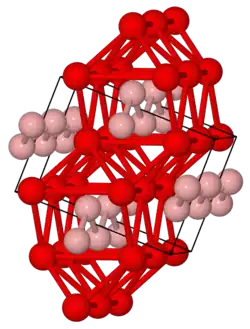Kristallstruktur von Nickelmonosilicid