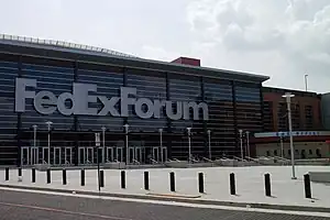 Das FedExForum in Memphis
