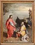 Berufung der Jünger Petrus und Andreas, signiert und datiert 1586, Öl auf Leinwand, Musées royaux des Beaux-Arts de Belgique, Brüssel