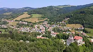 Luftaufnahme von Feistritz