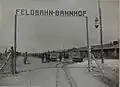Feldbahn-Bahnhof in Rudnia (1916)