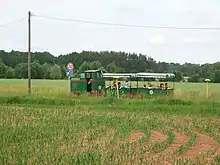 Feldbahn Niederwürschnitz auf dem Weg zur Lehmgrube (2019)