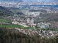 Leimbach von der Felsenegg gesehen