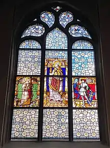 Fenster von 1530 mit Lokalheiligen