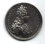 Medaille mit dem Abbild Ferdinand August Leopold von Lobkowicz