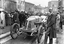 Charron beim Grand-Prix 1914