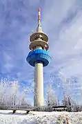 Sender im Winter