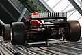 Heckansicht des Ferrari F310
