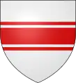 von zwei Leisten begleitet