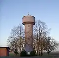 Wasserturm im Osten der Gemeinde