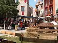 Typische Straßenszene
