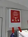 Feuerlöschdecke (in der Rittner Bahn)