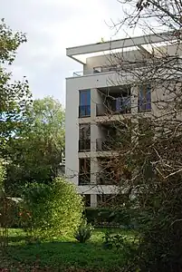 aktuelle Bebauung Ginnheimer Landstr. 1