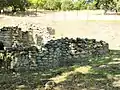 Die drei Ruinen der byzantinischen Kirchruine