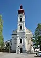 Westansicht der Kirche