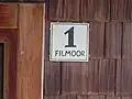 Hausnummer der Filmoor-Standschützenhütte