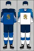 Finland national ice hockey team jerseys 2018 (WOG)