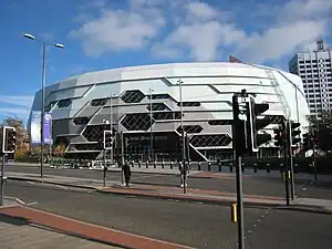 Die First Direct Arena im Oktober 2018