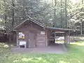 Die Fischerhütte am Entenweiher