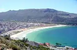 Blick auf Fish Hoek von Elsie’s Peak