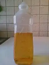 Flasche und Logo aus DDR-Zeiten