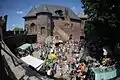 Blick in die Burg zum Flachsmarkt