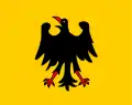 Banner desHeiligen Römischen Reiches bis 1400 (künstlerische Darstellung)