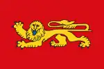 Flagge der früheren Region Aquitanien
