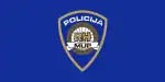 Flagge der kroatischen Polizei