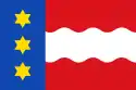 Flagge des Ortes Dongeradeel