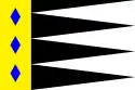 Flagge des Ortes Duiveland