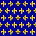 Wappenbanner der Kapetinger seit dem 12. Jahrhundert