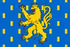 Flagge der früheren Region Franche-Comté