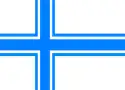 Nicht angenommener Flaggenentwurf von Magnus Thordarson