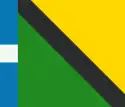Flagge des Ortes Makkum