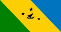 Flagge der Provinz Malampa (Vanuatu)