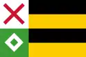 Flagge der Gemeinde Moerdijk