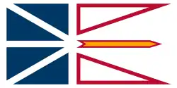 Flagge von Neufundland und Labrador