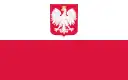 Handelsflagge von Polen