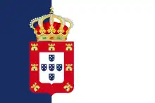 2:3   Flagge Portugals zur See ab 1830