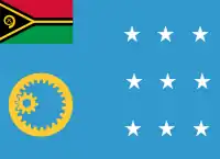 Flagge von Sanma