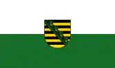 Dienstflagge Sachsens