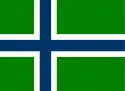 Inoffizielle Flagge für South Uist, Schottland